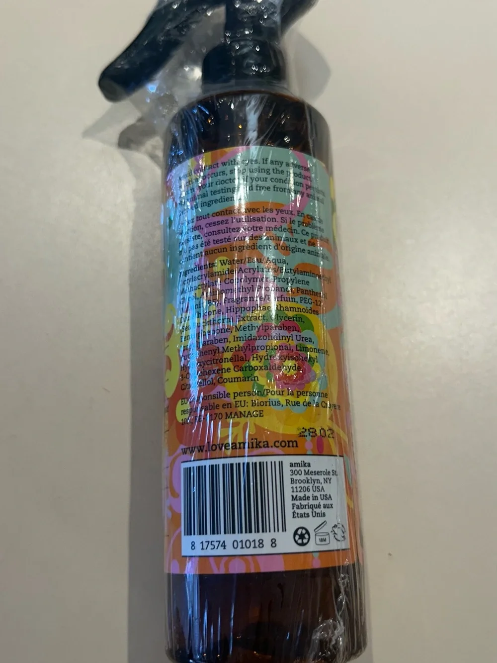 Amika BOMBSHELL BLOWOUT Spray  8oz Lightweight Volume Texture & Lift Mist New
